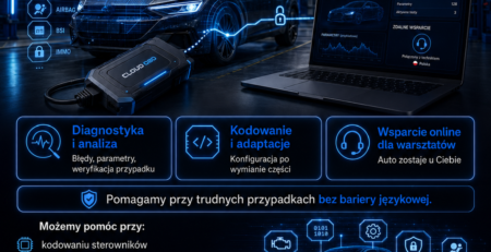#ZdalnaDiagnostyka #CloudOBD #WarsztatSamochodowy #DiagnostykaSamochodowa #KodowanieSterowników #ProgramowanieSterowników #Adaptacja #ElektronikaSamochodowa #ODIS #SFD #SFD2 #SGW #Mechanik #WsparcieDlaWarsztatów