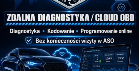 Zdalna Diagnostyka / Cloud OBD to wsparcie online dla warsztatów i klientów indywidualnych. Pomagamy przy diagnostyce błędów, kodowaniu, adaptacjach i programowaniu sterowników bez konieczności wizyty w ASO.